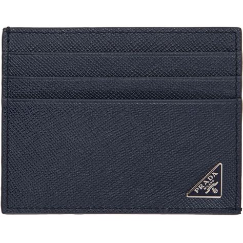 prada mens card holder retro|prada saffiano wallet men's.